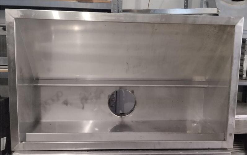 Φούσκα Τοίχου Ανοξείδωτη 150x90x60 Μεταχειρισμένη